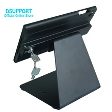 

Fit for iPad mini 12345 Full rotation desk stand metal case display retail bracket tablet pc holder support anti-thief