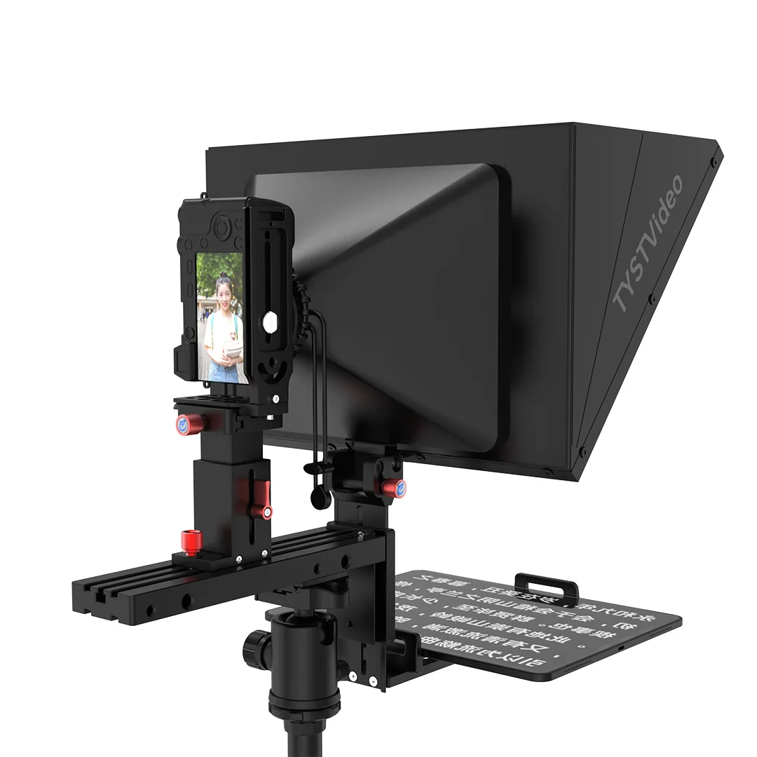 TYSTVideo TS-T50Q DSLR Camera Mobile Live Streaming Video Recording Portable Tablet 15 inch Large Screen Teleprompter 5 TYSTVideo TS-T50Q DSLR Camera Mobile Live Streaming Video Recording Portable Tablet 15 inch Large Screen Teleprompter - Image 5