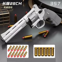 Revolver Soft Bullet Gun Burst ZP5 Simulation Ejection Toy Pistol Adult Boy Child Toy Gun Outdoor Game Model 2
