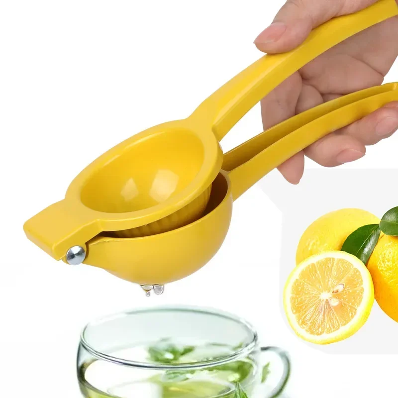 Fruit Juicer Lemon Squeezer Lemon Squeezer Aluminum Alloy Hand Pressed Orange Fruit Juicer Home Manual Portable Practical Kitchen Tools Mini Blender