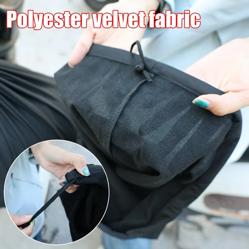 Universal Helmet Storage Bag Soft Drawstring Pocket for Motorcycle Scooter Moped Bicycle Full Half Helmet Lid Protect Bag