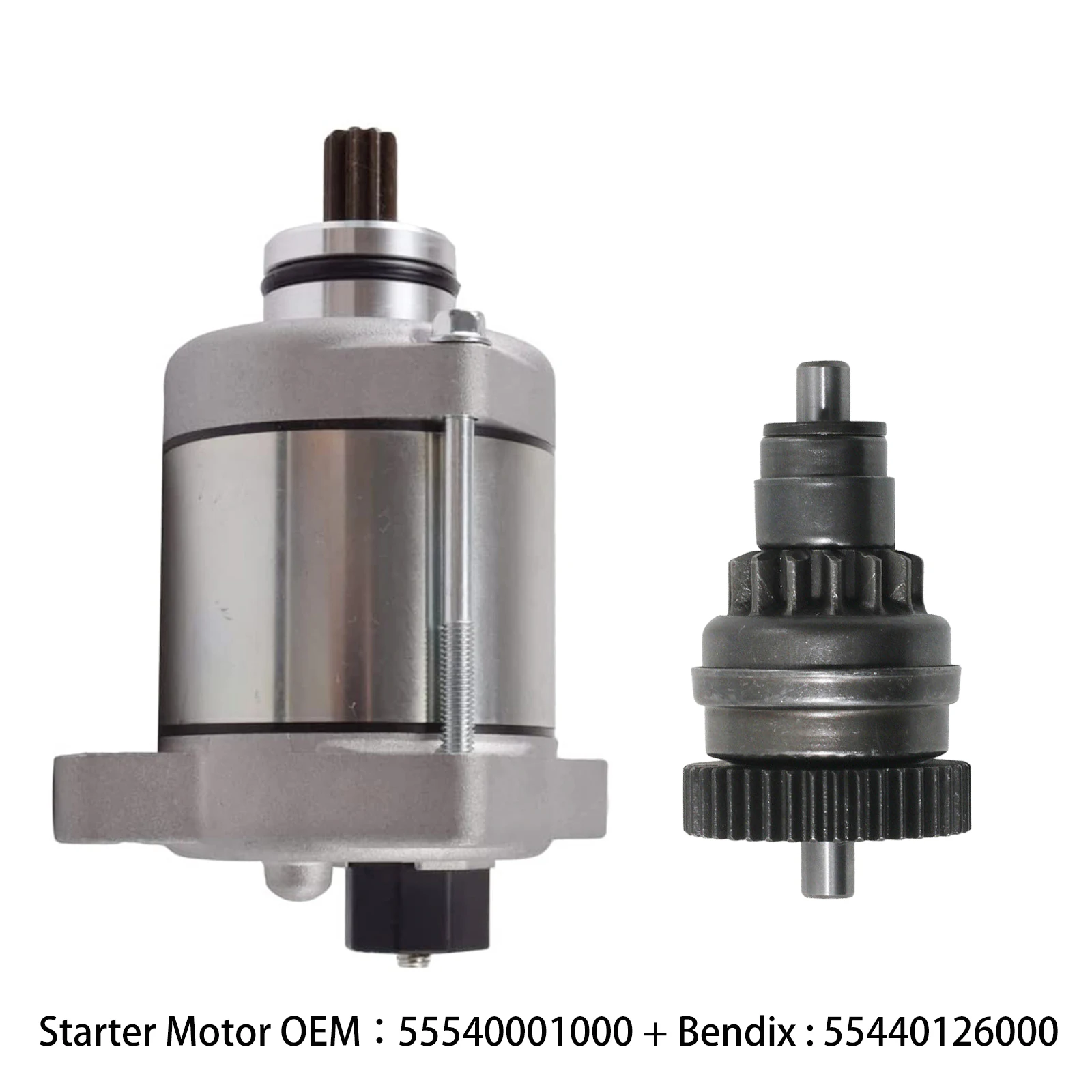 Electrical Engine Parts Starter Motor For KTM Motorcycle 250 300 200EXC 250XC 250XCW 300XC 300XCW 410W 2008- Moto Acessorios engine pull starter starter motor set