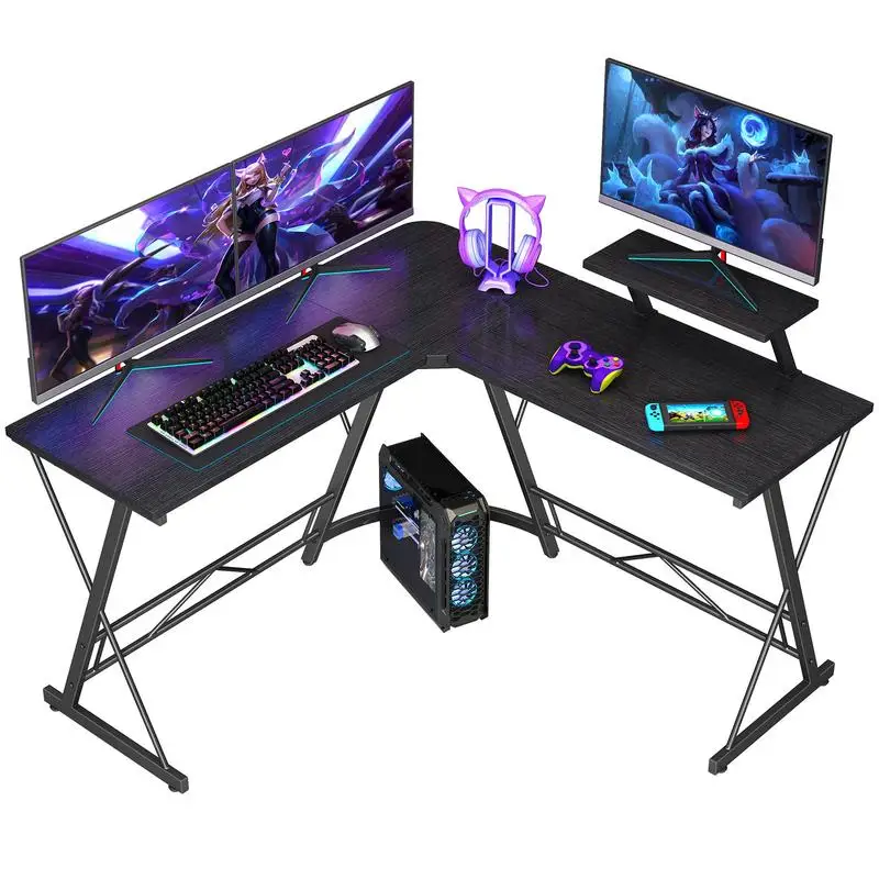 Computer Desk Gaming Furniture Gamer Desk L Shaped 1