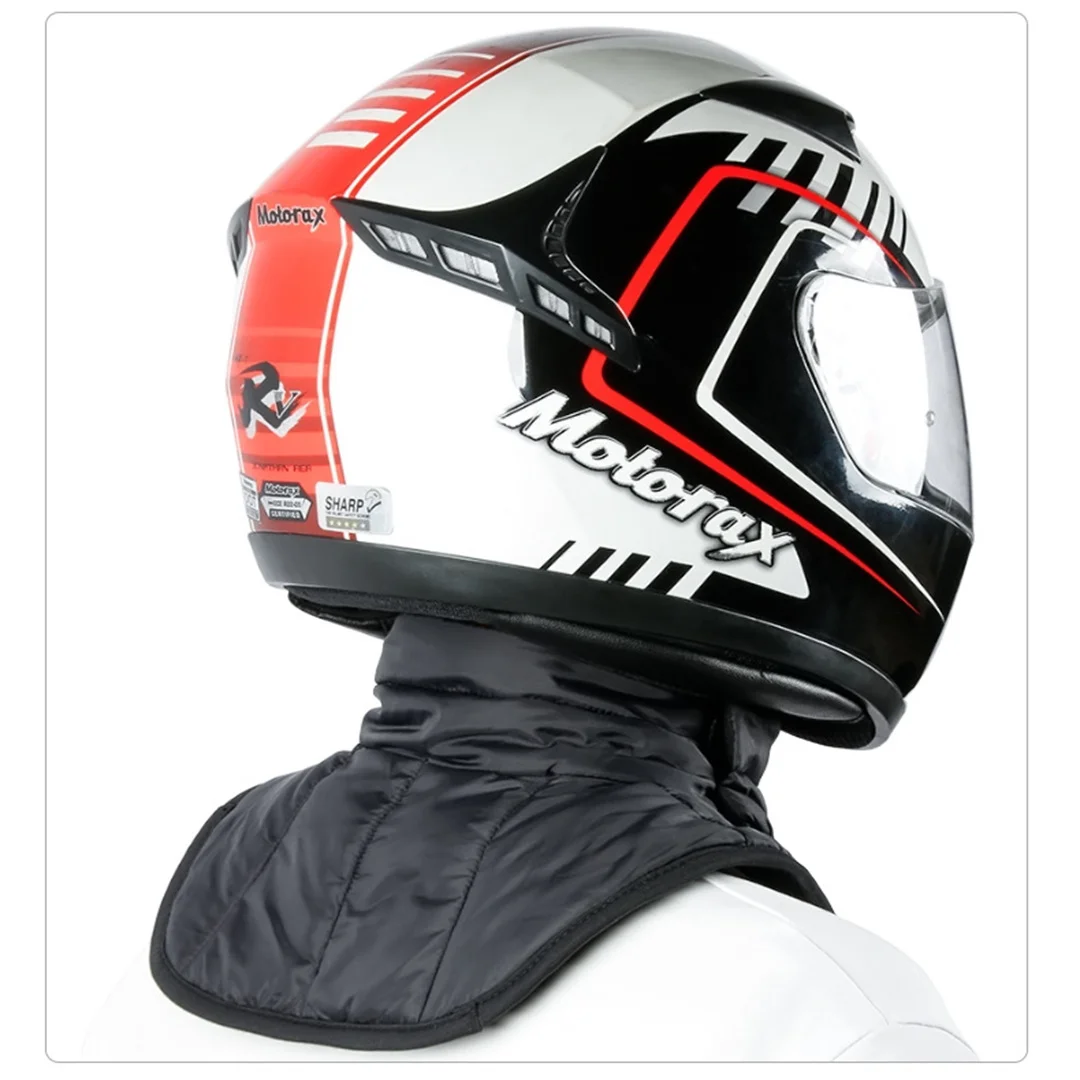 Windproof scarf, winter cycling neck, cold protection, neck and chest with fleece, outdoor sports, skiing, warm neck cover