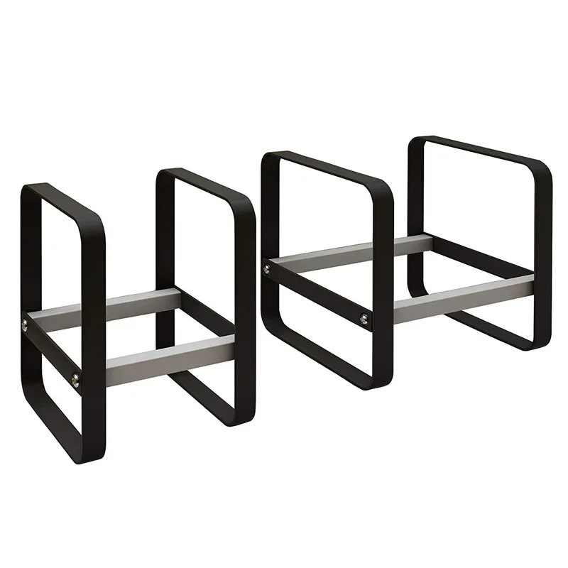 Cabinet Storage rack Kitchen Pot Plate Holder Multi-function Cooking Plate Pot Lid Dish Rack Chopping Board Bowl Metal Organizer 6