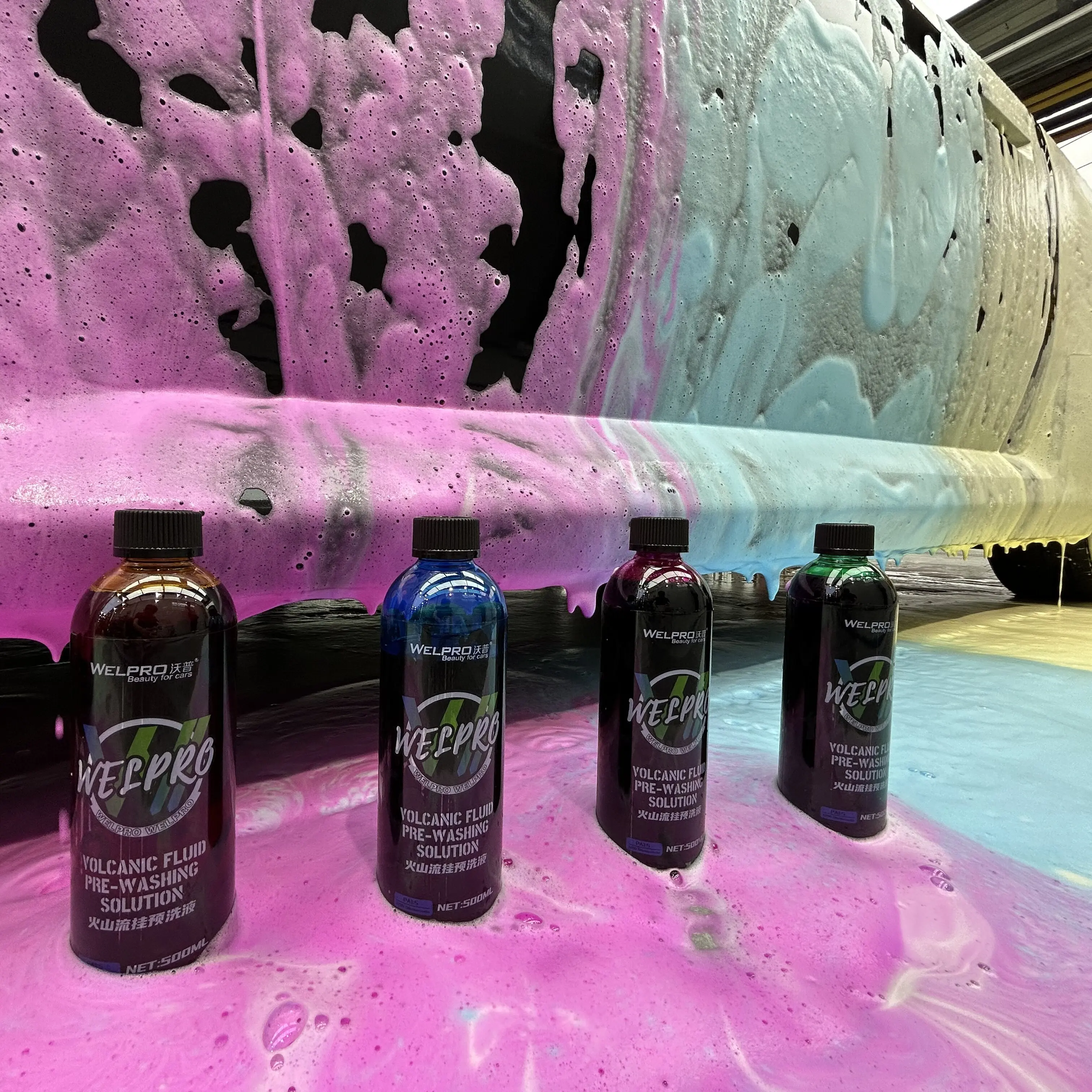 Car Wash Color Foam High Foaming Shampoo Car Wash Soap Works with Foam Cannons Foam Guns car wash soap