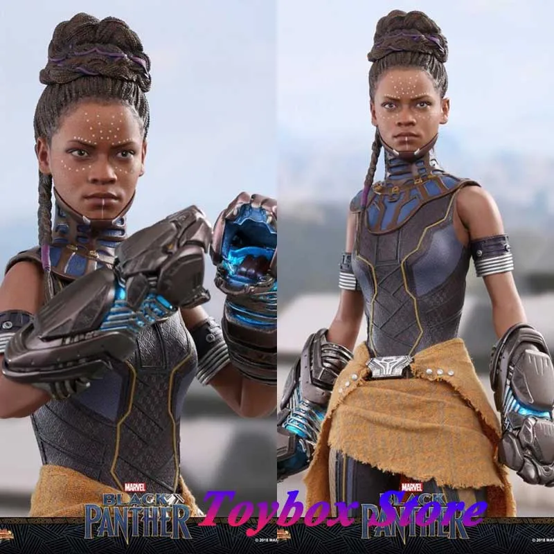 

HOTTOYS HT MMS501 1/6 Sister of Black Panther SHURI Princess Movable Action Figure 12" Full Set Soldier Model Marvel Fans Gifts
