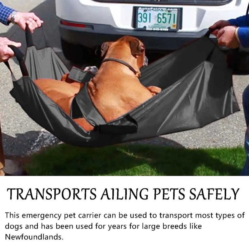 Dog Stretcher 47x30 InchLarge Capacity Pet Transport Stretcher for Large Breed