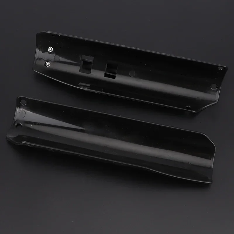 먼지 핏 자전거 플라스틱 커버 프론트 포크 가드 CRF70 KLX110 Kayo 140 BSE PH07 Apollo 125CC 프론트 쇼크 쉴드 화이트 블랙