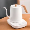 110V/220V Electric Coffee Pot 800ml Hot Water Jug Temperature-Control Heating Water Bottle Stainless Steel Gooseneck Tea Kettle 1