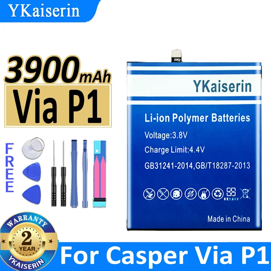 

3900mAh YKaiserin Battery For Casper Via P1 Mobile Phone Batteries