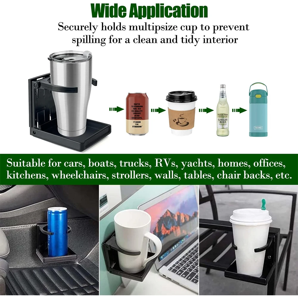 Universal Auto Lkw Trinken Flasche Tasse Halter Stehen Klapp Hohe Qualität ABS Kunststoff für Auto Lkw Auto Liefert Auto Styling – Detail 10