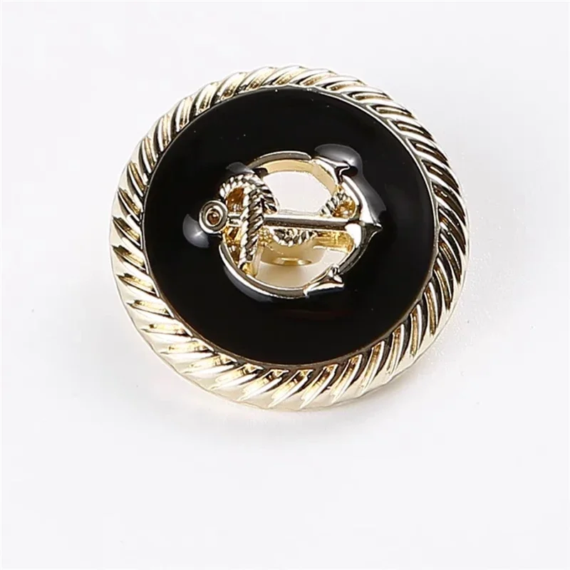 12 Bottoni Metallici Vintage Con Testa Di Leone – Oro 18 Mm, Per Cucito, Moda, Decorazione Fai Da Te, Abbigliamento E Accessori - 4