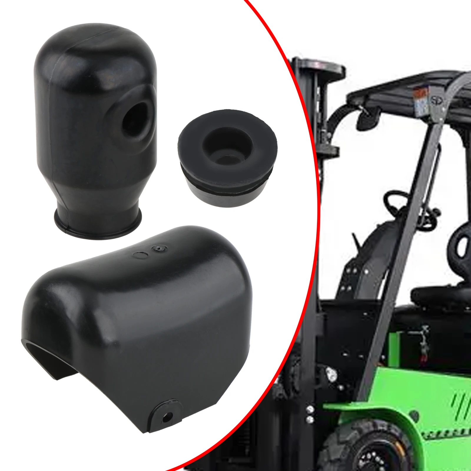 Suitable For Noli Zhongli Forklift Yiba Manual Forklift Accessories Oil Pot Antba Hydraulic Car Cylinder Cup Cover For Pallet electric forklift parts controller central control cross lever forklift reversing mirror