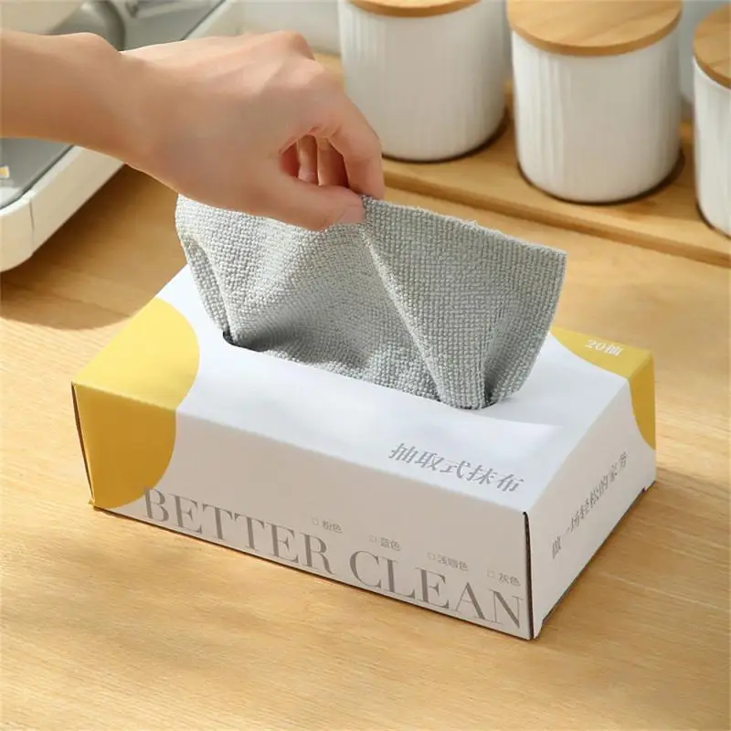 Dishcloth Extractive Easy To Use High Quality Can Be Reused Durable Kitchen Bar Supplies Cleaning Cloth Superfine Fiber Rag