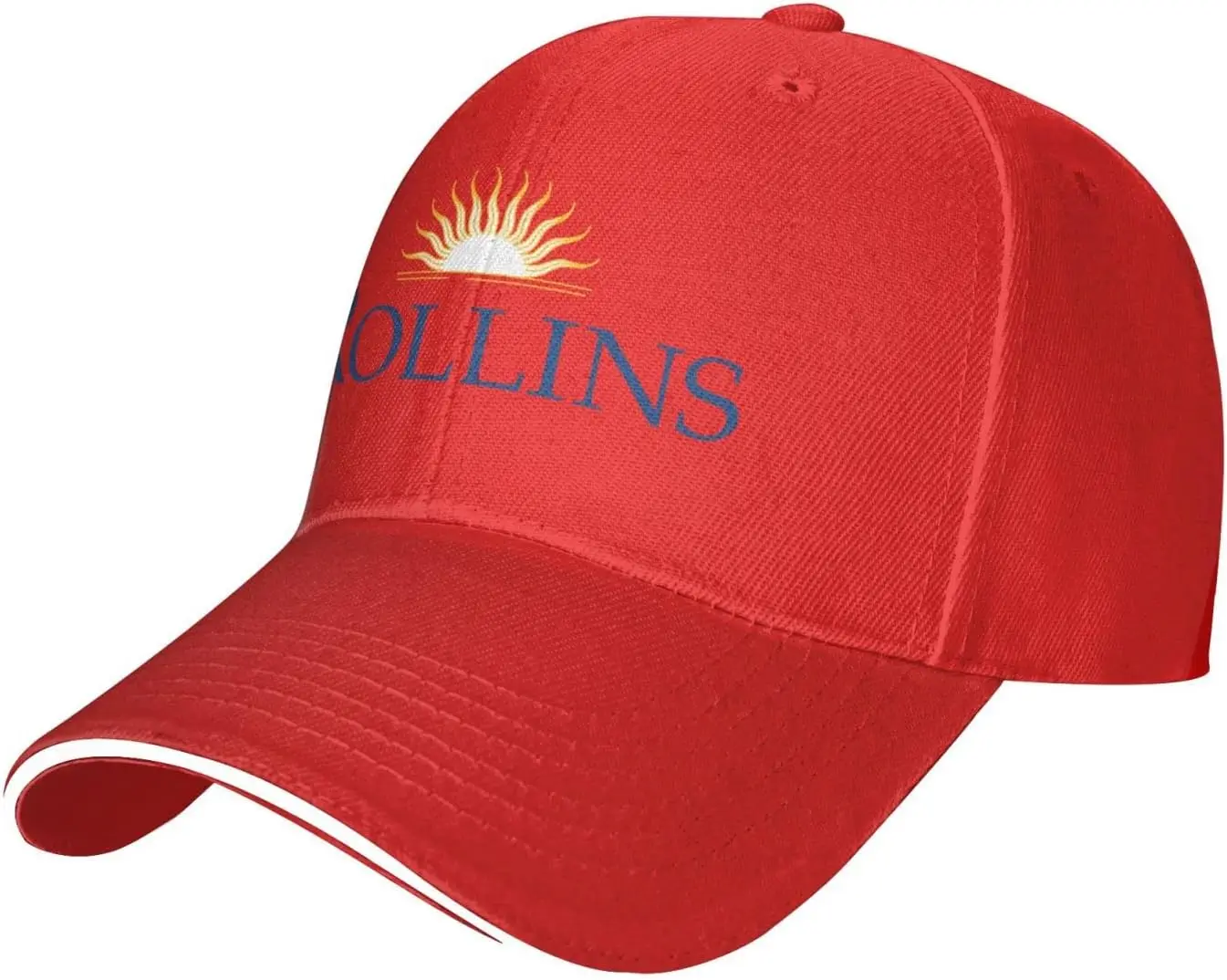 

Rollins College Logo Sandwich Cap Unisex Classic Baseball Capunisex Adjustable Casquette Dad Hat