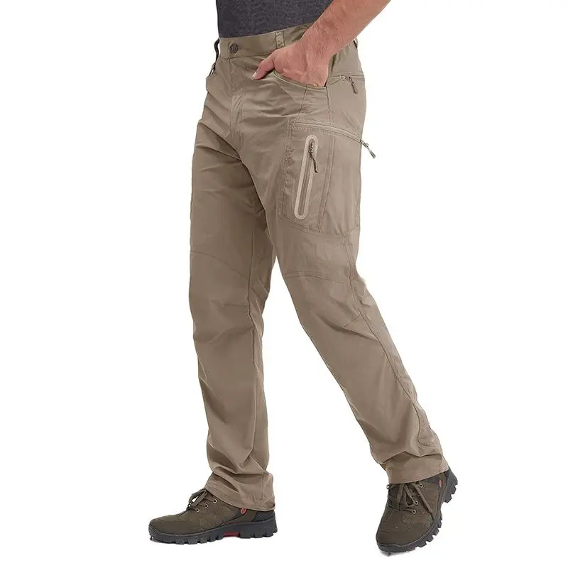 Men's Cargo Pants Summer Lightweight Hiking Pants Quick Dry Waterproof Outdoor Fishing Trekking Trousers hiking pants