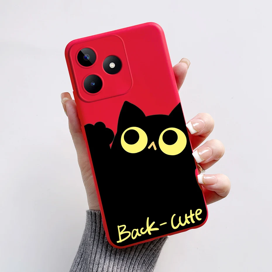 Cute Bear & Frog Silicone Soft Back Cover - Fun Cartoon Case