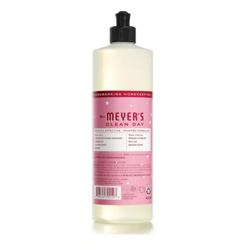 Lavatrastes soap Meyers Day for women, Peppermint, 16 oz cleaning product detergent