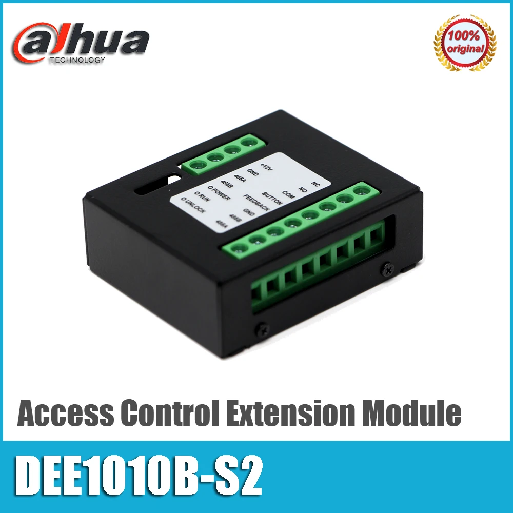 Dahua – Module d'extension de contrôle d'accès pour interphone vidéo DAE1010B-S2, Original, fonctionne avec Terminal de contrôle d'accès et station de porte