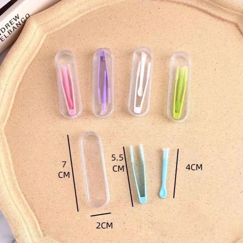 Contact Lenses Tools Ksseye 1 Set Multicolor Contact Lenses Tweezers and Suction Contact Wearing Tool Clip Tool Lens Inserter Remover Eyewear