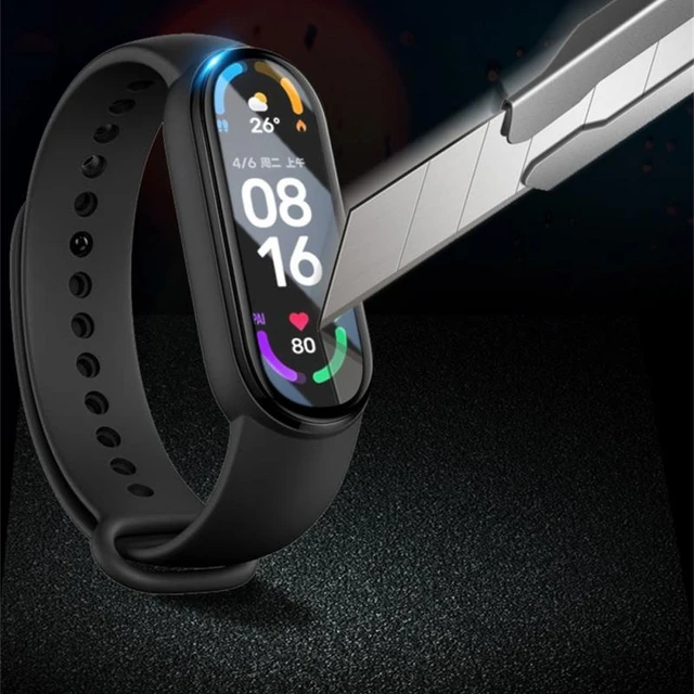 Glass Film for Mi band 8 7 6 5 4 Strap Screen Protector SmartWatch  Accessories Miband5 miband6 for Xiaomi Mi band 4 5 6 7 8 film - AliExpress