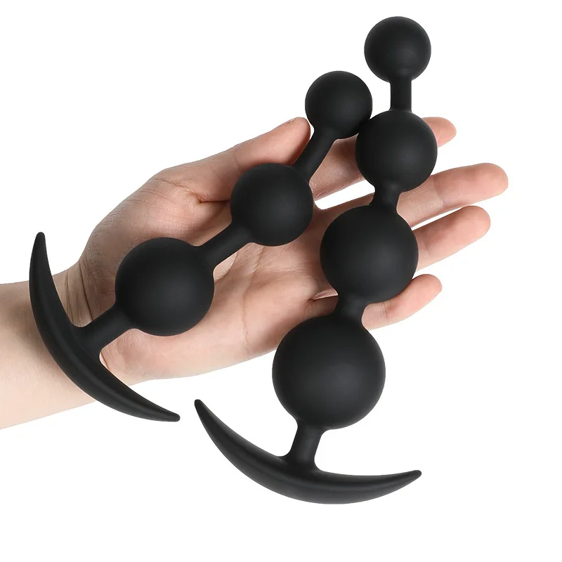 Bdsm Silicone gros Plug perles anales Anus Masturbation godemichet Anal érotique Flirt jouets sexuels Massage de la Prostate pour Couple M_voghion.com