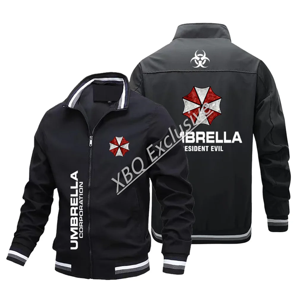 2024new Men's Thin Baseball Jacket Locomotive Jacket with Umbrella Corporation Logo For Four Seasons New Fashion 5 S1539b8118e5a4a7892906babe9caecb7j