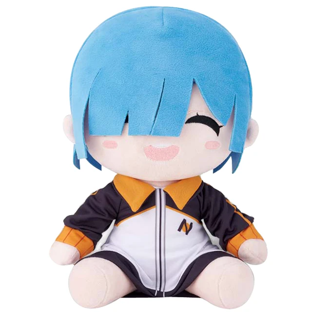 Japan Anime Re:Zero Starting Life in Another World Rem Jersey Ver Sportswear Big Plush Stuffed Pillow Doll Toy Kids Gifts 30cm