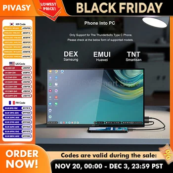 18.5 Inch Portable Monitor Smart TV Touch Screen FHD Google Entertainment Interactive Zoom for Office Movie Indoor Lightweight