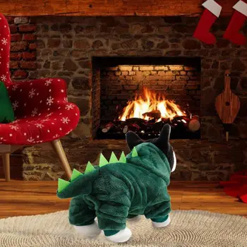 Dog Dinosaur Design Costume Cat Dog Dinosaur Hoodies Soft And Warm Pet Clothes Funny Costume For Dog Cat 4