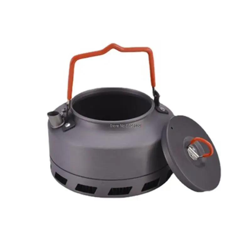 Buy Wholesale China Camping Kettle Heat Exchanger Aluminum Portable Tea  Kettle Compact Outdoor Hiking Camping Picnic & Camping Kettle at USD 4.15