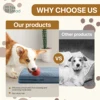 1 pc Orthopedic Dog Beds Cover for Large Dogs, Dog Bed Washable Cover Foam Pet Mat, Multi-Needle Quilting Dog Crate Bed Cover 3