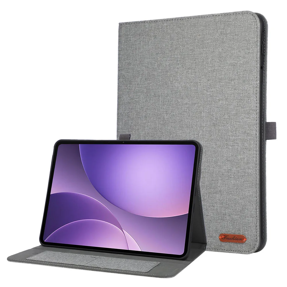 Versatile Soft Fabric Flip Stand Case