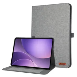 Versatile Soft Fabric Flip Stand Case for OPPO Pad Mini 8.8 (Grey)