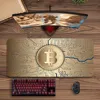 Bitcoin Mousepads Monster Large Mouse Mat Big Desk Pad Non Slip Game Rubber Mouse Pad Big Keyboard Mats Mouse Pad 3