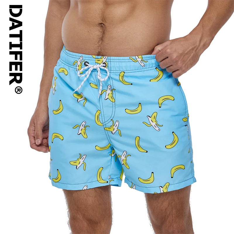 

Шорты Datifer мужские из полиэстера, Модные дышащие с сетчатой подкладкой, шорты для фитнеса с принтом, лето 2024