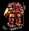 New 2000+Pcs Marvel Toys Building Blocks Avengers Iron Man Superheroes Bricks Model Hulk Buster Mecha Gifts for Boys Adult Kids 6