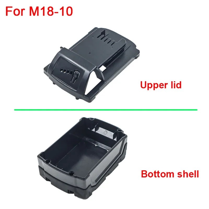 Battery Case Assembly Parts For Milwaukee 18V 48-11-1815 Lithium Battery Upper Cover Back Case Enclosure Accessories