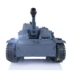 In Stock Heng Long HL 1/16 German Stug III RTR RC Tank 7.0 Plastic 3868 Machine Gun Smoking Remote Control Military Car Toys 3