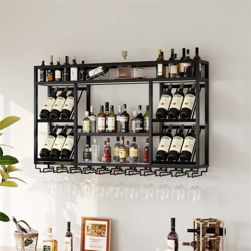 Coffee Display Cabinet Glass Showcases Collection Drinks Showcase Living Room Storage Furniture Wine Fridge Bar Rack Wall Home