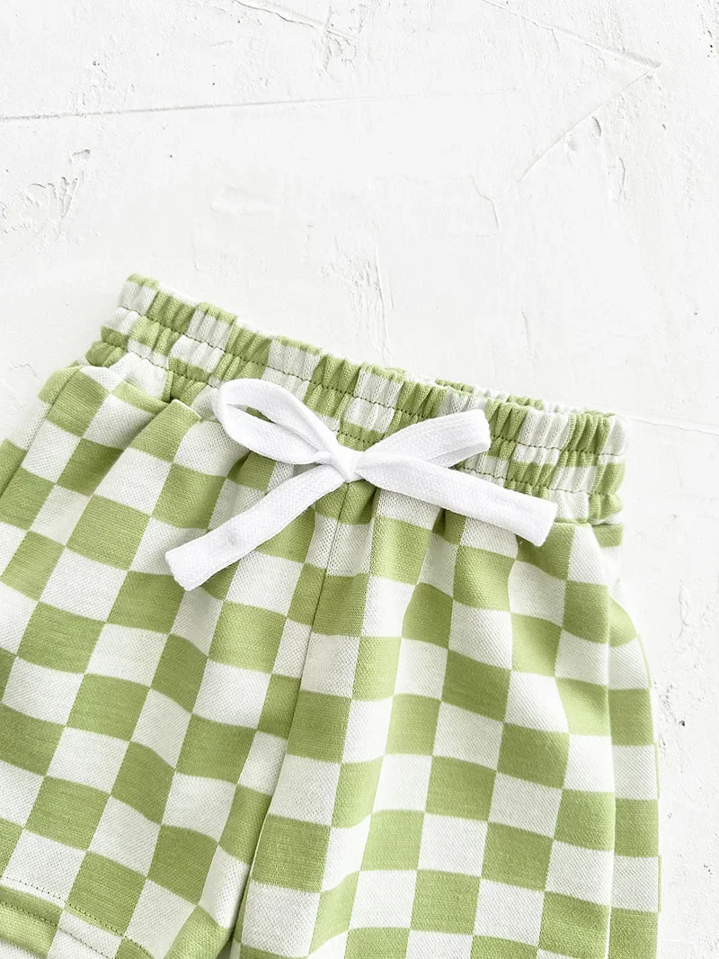 Candy Color Baby Girls T Shirt and Shorts Set