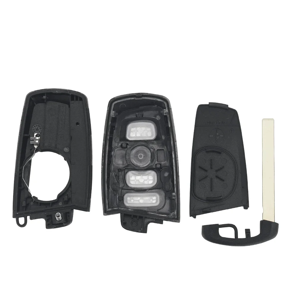 KEYYOU For BMW CAS4 F System 3 5 7 Series 2009- E90 E92 E93 X5 F10 F20 F30 F40 Remote Car Key Case