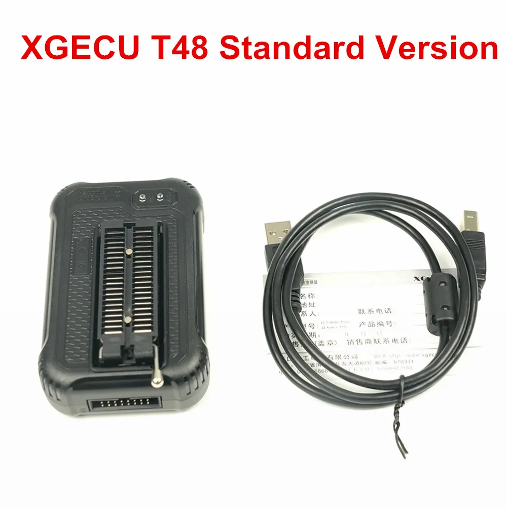 V12.25 Original T48 [TL866-3G] TL866II Plus Replacement Programmer T48 NAND Flash AVR PIC Bios USB Programmer+30PCS Adapters key programmer universal programmer