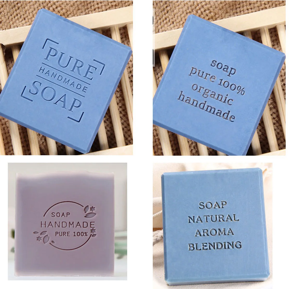 ソープ メイキング用品 溶けて注ぐ ソープスタンプ アクリルスタンプ 手作り石けん専用 オリジナルアクリルスタンプ | Happy Soaping