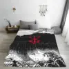 Japan Anime Berserk  Blankets Flannel Swordsman Manga Guts Super Warm Throw Blanket for Bed Bedspread 2
