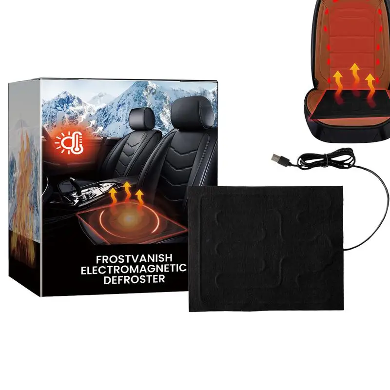 

Автомобильная подушка с подогревом, подогреватель для сиденья автомобиля с цифровым управлением, безопасная и надежная Автомобильная подушка с подогревом, быстрое удаление льда и расплавления снега для RV или