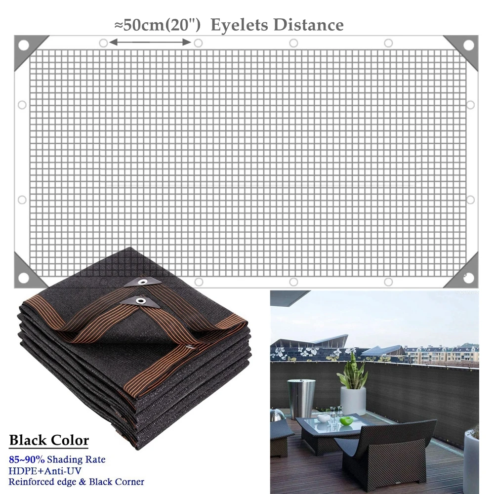 Versatile Outdoor Privacy Sunshade and Garden Shelter Netting