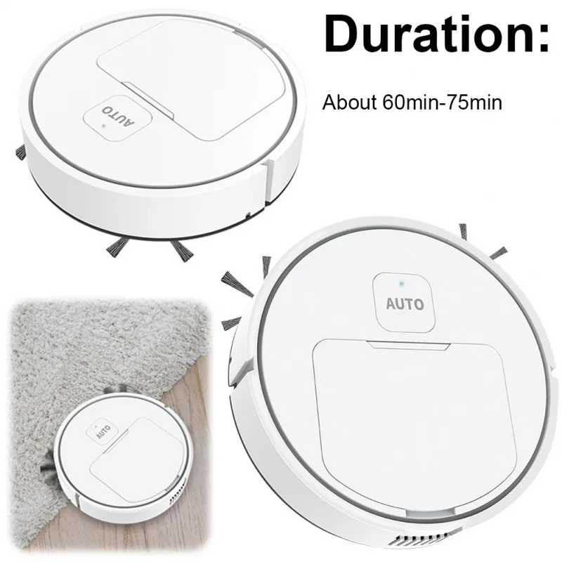 3-in-1 Smart Sweeping Robot Vacuum Cleaner Automatic Cleaning Sweeping Machine USB Rechargeable Mopping Cleaning Appliances New - 4
