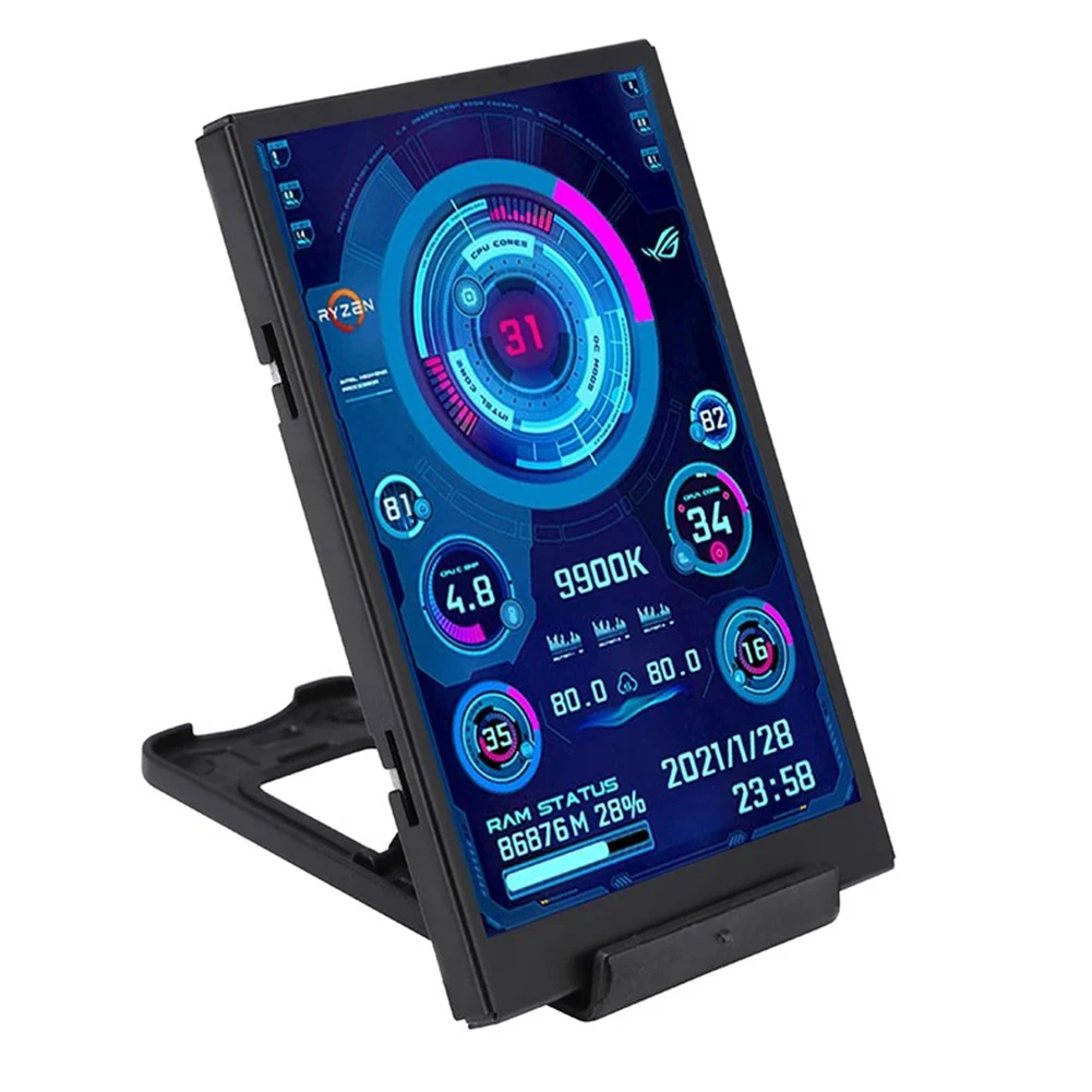  USB cŸ  ũ, ˷̴ ձ DIY µ ͸ CPU GPU RAM HDD 360 ȸ 3.5 ġ IPS,  ȣȯ
